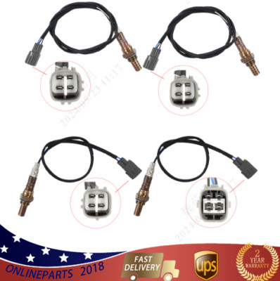 For 2001-2003 Toyota RAV4 Set Of 4 Air Fuel Ratio Oxygen Sensor O2 Complete-image