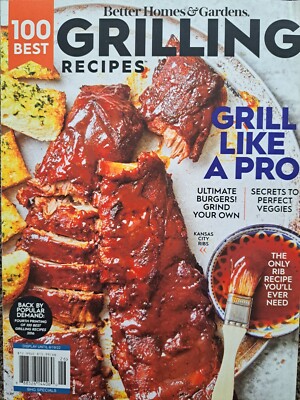 100 Best Grilling Recipies- Better Homes & Garden Magazine-image