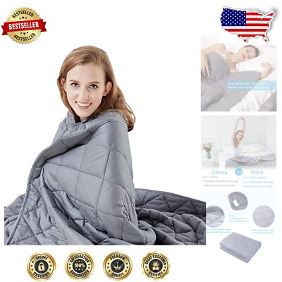 15lbs Premium Twin Weighted Blanket 48