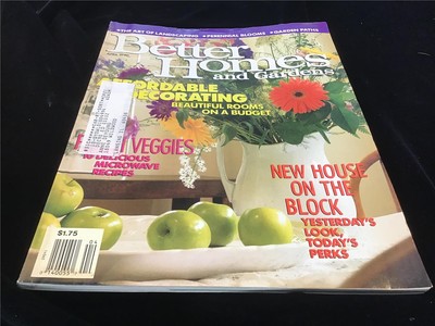 Better Homes and Gardens Magazine April 1990 Affordable Decorating-image