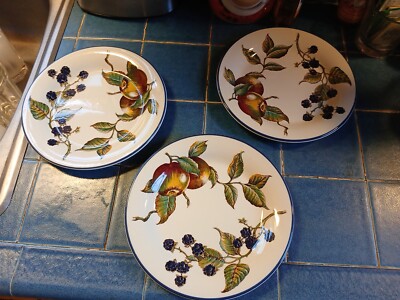 Pier 1 Set Of 3 Macintosh Design Dessert Salad Dishes-image