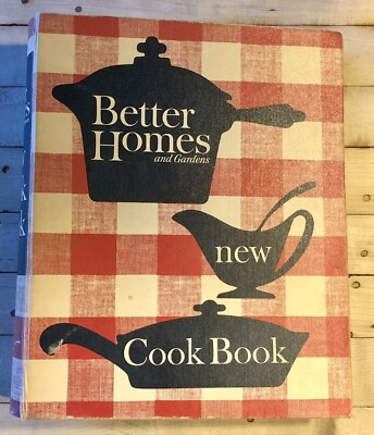 Better Homes & Gardens New CookBook 1962 Edition 5 Ring Binder Vintage-image