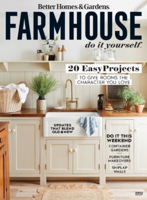 Farmhouse Do It Yourself- Better Homes & Gardens Magazine- BRAND NEW-image