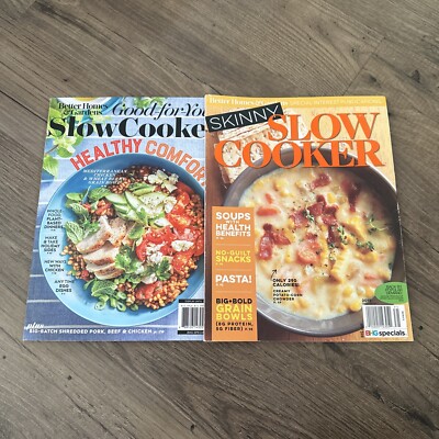 Better Homes and Gardens Slow-Cooker SKINNY & HEALTHY COMFORT Magazines-image