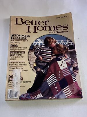 Better Homes And Gardens October 1981 Magazines-image