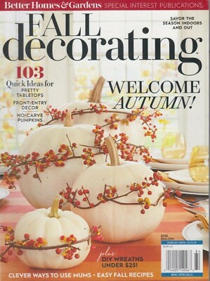 Better Homes & Gardens Fall Decorating 2018 Quick Ideas-image