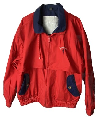 Vintage 90’s Gear For Sports Wind Breaker Men’s Size M Spanish Bay Red Blue Coat-image