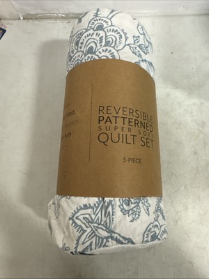 Becky Cameron Bedding Sets Elegant Jacobean Microfiber Reversible Modern 3-Piece-image