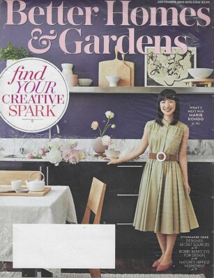 Better Homes & Gardens Magazine - September 2019 - New in Bag-image