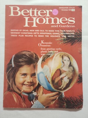 1970 December BETTER HOMES AND GARDENS Keepsake Ornaments Dozen of Ideas (MH353)-image