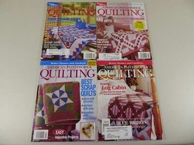 Better Homes & Gardens American Patchwork & Quilting  - Lot of 4 Very Nice!-image