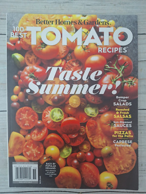Better Homes & Gardens 100 Best Tomato Recipes September 2023 Magazine Salsas-image