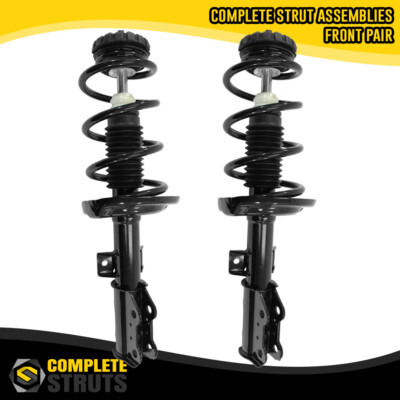 2010-2016 Cadillac SRX Front Pair Complete Struts & Coil Spring Assemblies-image