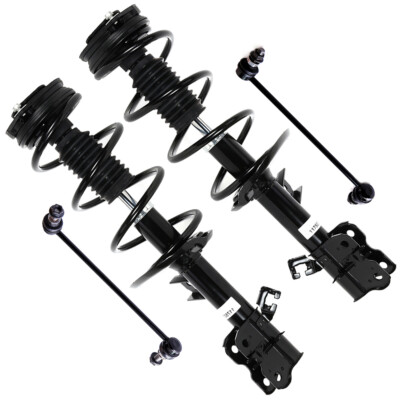 Front Complete Struts Sway Bars Kit w/ Coil Spring For Nissan Rogue 2008-2012-image