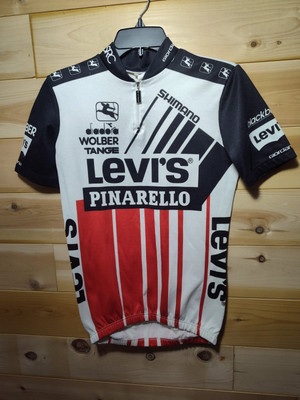 Vintage Rare Levi's Pinarello Blackburn  cycling jersey shirt size 2-image