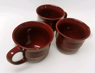 Mainstays 14oz Coffee Mug Red Sedona Rainforest Stoneware Dinnerware Replacement-image