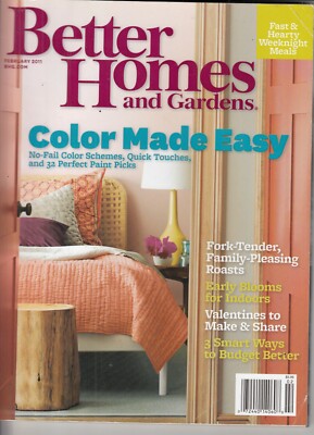 Better Homes and Gardens February 2011 Color Made Easy/Fork-Tender Roasts-image