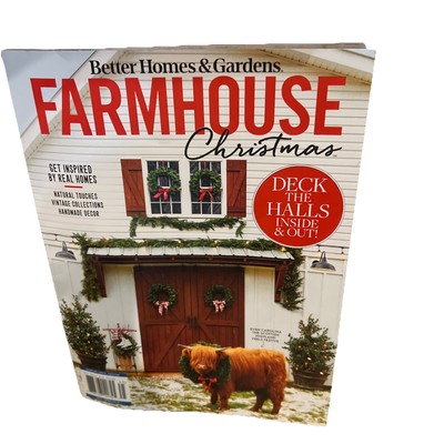 Better Homes & Gardens  Farmhouse Magazine Christmas 2023-image