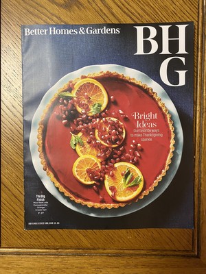 BETTER HOMES & GARDEN MAG. - NOVEMBER 2022 - BRIGHT IDEAS - THE BIG FINISH-image