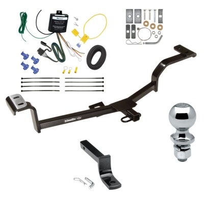 Trailer Tow Hitch For 2012-2017 Accent Complete Pkg w/ Wiring Draw & 1-7/8