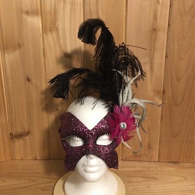 Pier 1 Imports Venetian Masquerade Mask Made in Venice Italy for Hand Painted-image