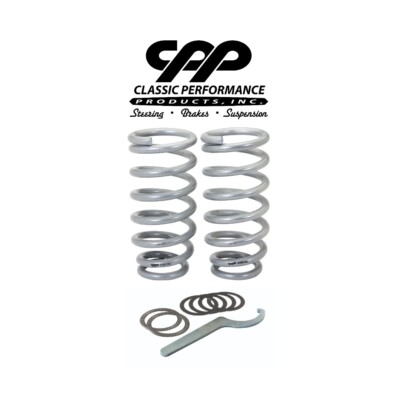 1963-1987 C-10 Truck Coilover Springs CPP Coil Over 450LBS Wrench & Bearings-image