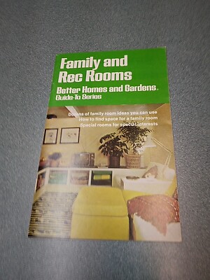 Family and Rec Room Better Homes & Gardens 1976-image