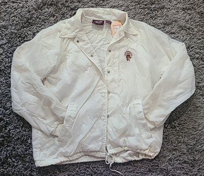 Vintage Silver Fox by Rainbow Sports Jacket Windbreaker Men's Medium-image