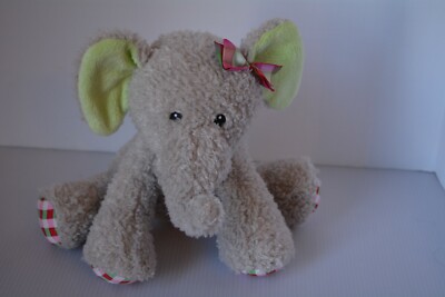 Pier 1 Imports Elsie Elephant Plush 3017759 Stuffed Animal Toy Gray 9