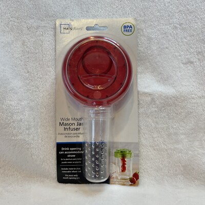 Wide Mouth Mason Jar Infuser (3.66