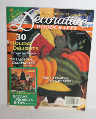 Better Homes & Gardens Decorative Woodcrafts 1998 Painting Instruction Book-image