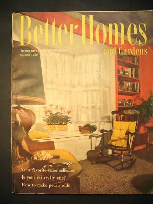 1950 OCTOBER BETTER HOMES AND GARDENS MAGAZINE OCTOBER 1950 336 PAGES NICE COND.-image