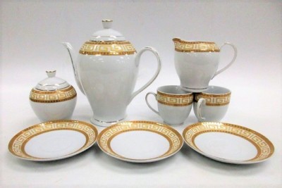 Casati Porcelain Aramco Imports Design Germany  *(8-Pieces) Plus Lids -image