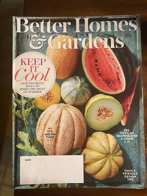 BETTER HOMES & GARDENS  MAGAZINE Make the Most of Summer, August 2020, new-image