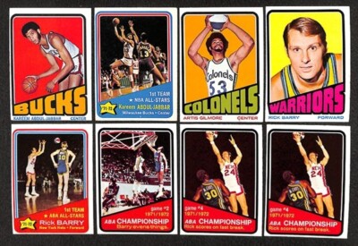 1972-73 Topps Basketball Cards Complete Your Set You Pick EX-MNT-image