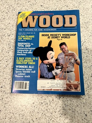 Better Homes and Gardens Wood June 1990-image