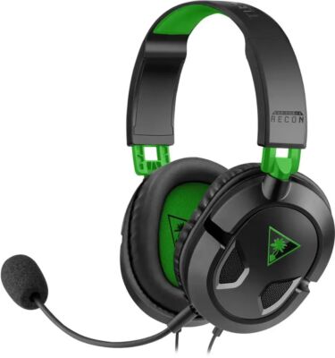 Turtle Beach Recon 50X Wired Gaming Headset for Xbox, PS5, PC – Black/Green-image