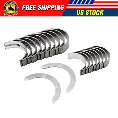 Crankshaft Main & Connecting Rod Bearing Kit Fit Accent Rio Veloster 12-19 1.6L-image