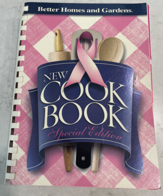 Better Homes & Gardens BHG Special Edition Cookbook Pink Ribbon -image