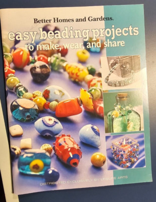 BETTER HOMES AND GARDENS EASY BEADING PROJECT TO MAKE-By Meredith Corporation-image