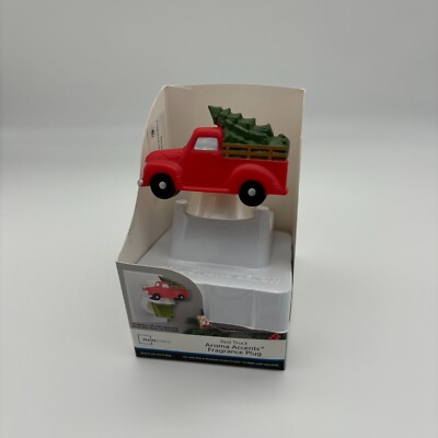 Mainstays RED TRUCK Aroma Accents Fragrance Plug, Christmas Holiday Scent Decor-image