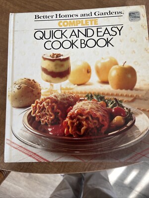 Better Homes and Gardens Complete Quick and Easy Cook Book Hardco-image