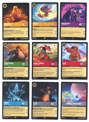 Disney LORCANA The First Chapter (BUY 3 GET 1 FREE) You Pick - Complete Your Set-image