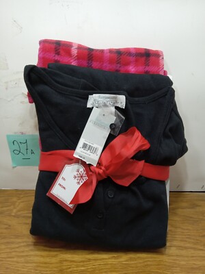 Intimate Essentials  XL Fleece Bottoms Pajamas Cozy  Set-image