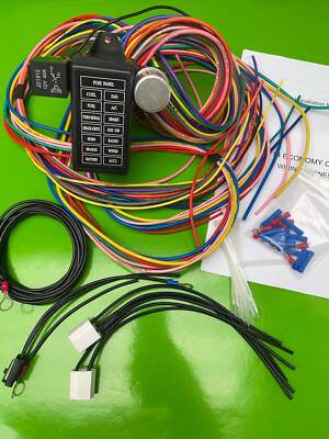 Complete Wiring Harness Toyota Land Cruiser FJ40 Ford Bronco Truck IMC Scout II-image