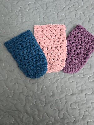 Crochet Ice Coffee Cozy -image