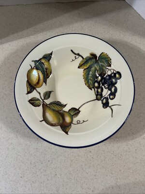 PIER 1 MACINTOSH FRUIT DESIGN 11 3/4