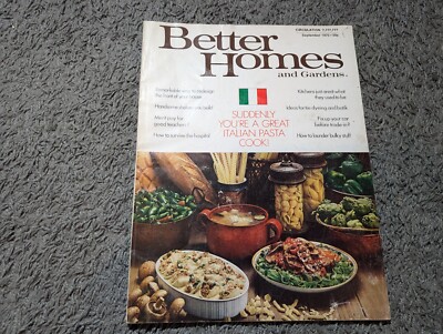 VTG Better Homes and Garden Magazine Sept 1970-image