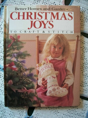Better Homes and Gardens Christmas Joys (1987 Hardcover) Crafts-image