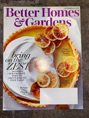 Better Homes & Gardens Magazine May 2020-image